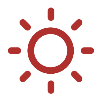 Animated sun icon